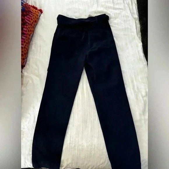 Boden Tapered Tie Waist Trousers - Picture 3 of 10